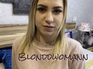Blonddwomann