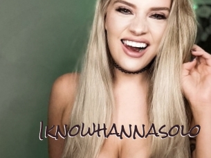 Iknowhannasolo
