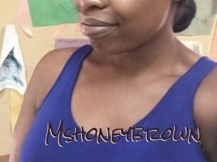 Mshoneybrown
