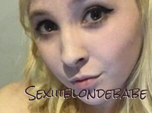 Sexiiiblondebabe