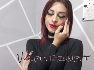 Violettbrunett